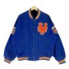 MLB Blue Major League New York Mets Wool Jacket