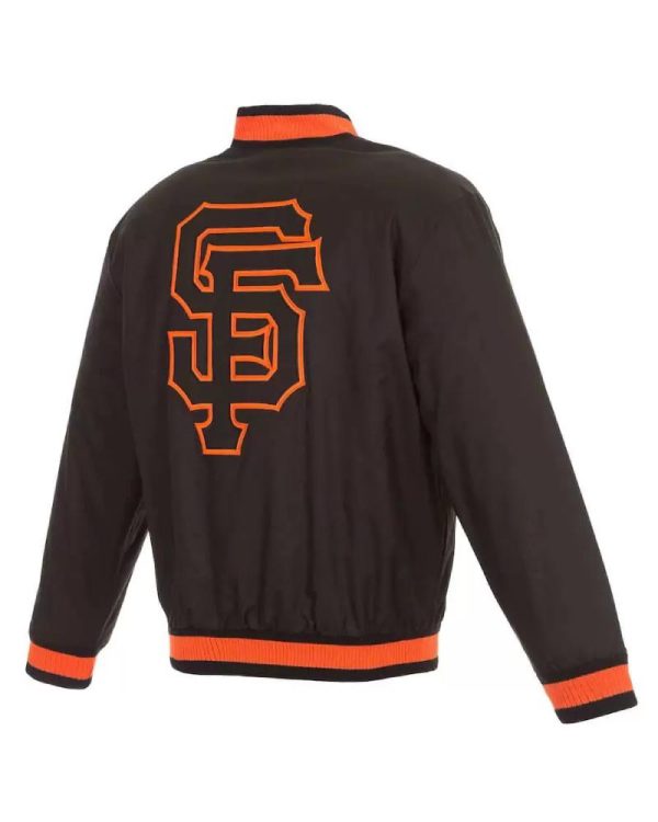 MLB Brown San Francisco Giants Windbreaker Jacket