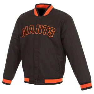MLB Brown San Francisco Giants Windbreaker Jacket