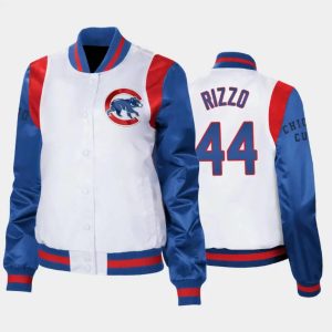 MLB Chicago Cubs Anthony Rizzo Satin Jacket