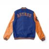 MLB Houston Astros Blue Orange Varsity Jacket