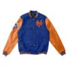 MLB New York Mets Blue Orange Varsity Jacket