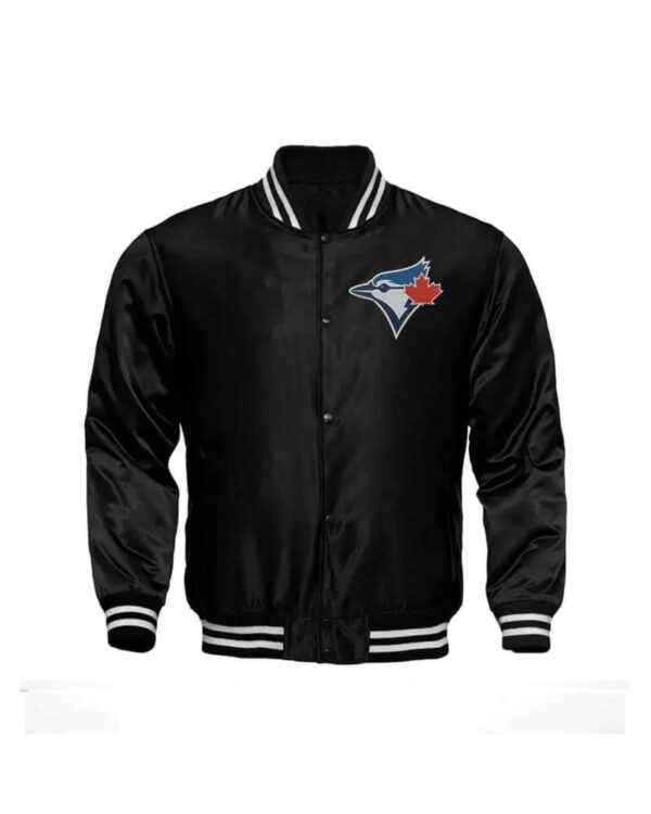 MLB Toronto Blue Jays Locker Room Satin Jacket