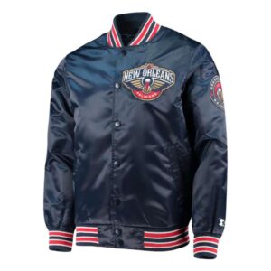 Navy New Orleans Pelicans The Diamond Classic Jacket