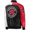 NBA Toronto Raptors Tricolor Satin Jacket