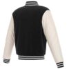 New York Jets NFL Black And White Varsity Jacket