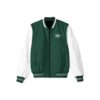 New York Jets NFL Green And White Bomber Jacket
