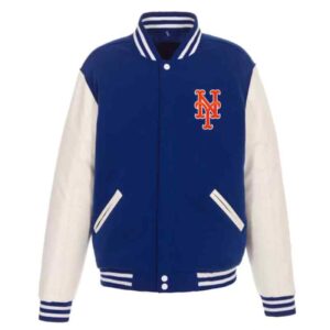New York Mets JH Design Varsity Jacket