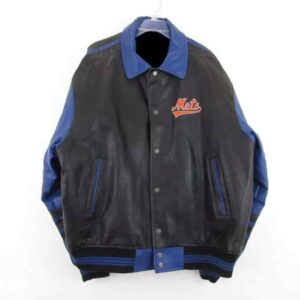 New York Mets Major League MLB Leather Jacket