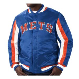 New York Mets The Ace Royal Satin Jacket