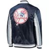 New York Yankees Ace Full Snap Satin Jacket