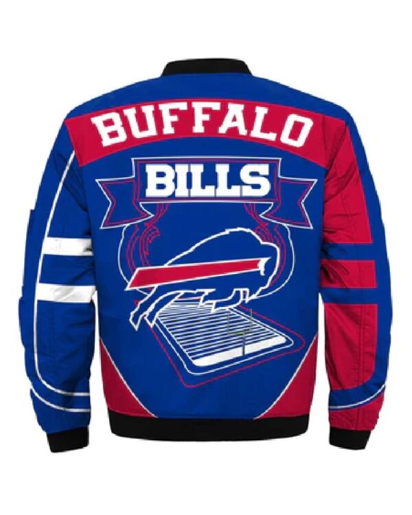 Newest Design 2019 NFL Bomber Jacket Custom Buffalo Bills Jacket Sale