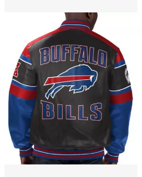 NFL Buffalo Bills Multi Leather Jacket