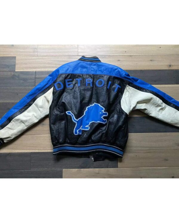 NFL Detroit Lions Carl Banks G-lll Leather Jacket