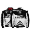 Lower Price NFL Jacket Men Oakland Raiders Bomber Jacket For Sale