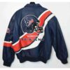 NFL Houston Texans Jeff Hamilton Leather Jacket