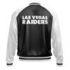 NFL Las Vegas Raiders Bomber Leather Jacket