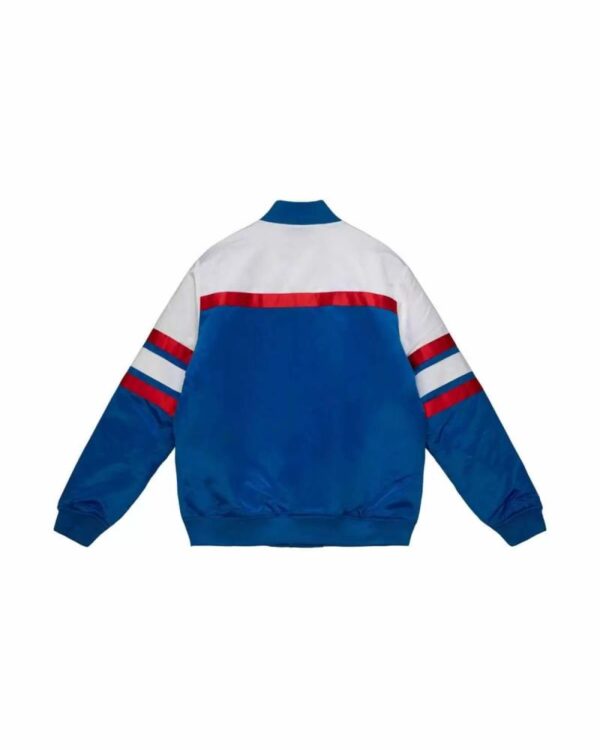 NFL Los Angeles Clippers Blue White Satin Jacket