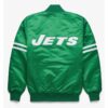 NFL New York Jets Green Satin Jacket