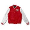 NFL San Francisco 49ers Red And White Varsity Jacket