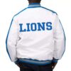 NFL Team Detroit Lions Tricolor Satin Jacket