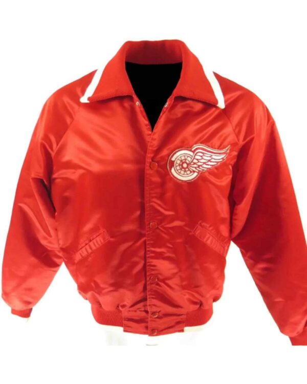 NHL Vintage 80s Detroit Red Wings Jacket