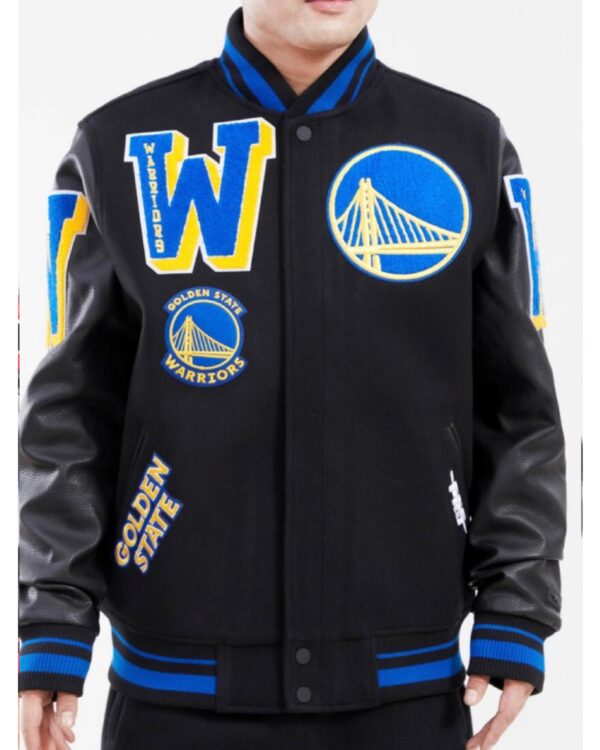 Pro Standard Golden State Warriors Varsity Jacket