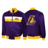 Purple Los Angeles Lakers Satin Jacket