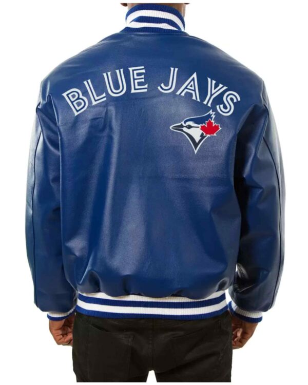 Royal Toronto Blue Jays MLB Leather Jacket
