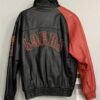 San Francisco 49ers Black And Red Leather Jacket