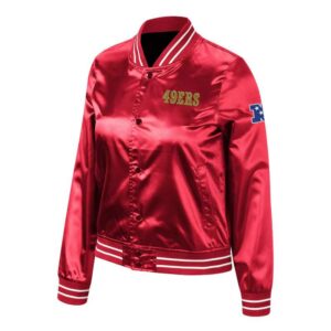 San Francisco 49ERS Faithful To The Bay Satin Jacket