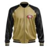San Francisco 49ers NFL Leather Bomber Jacket