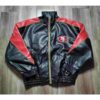 San Francisco 49ers Zip-Up Leather Jacket