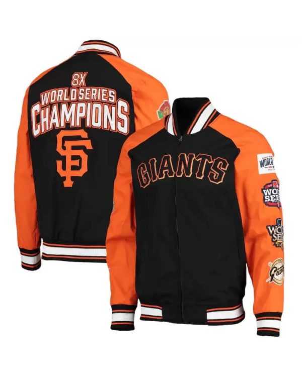 San Francisco Giants 8x World Series Champions Jacket