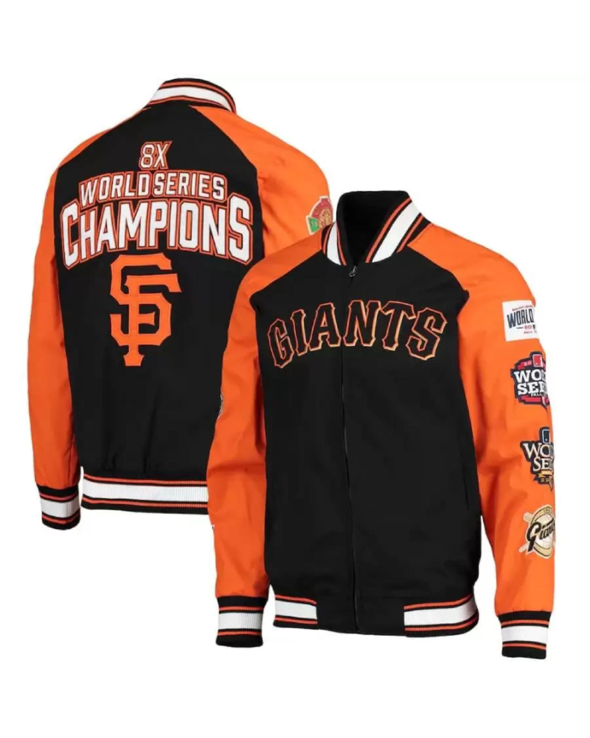 Black and Orange San Francisco Giants The Legend Jacket - HJacket