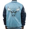 Starter Chicago Bulls Carolina Blue Jacket