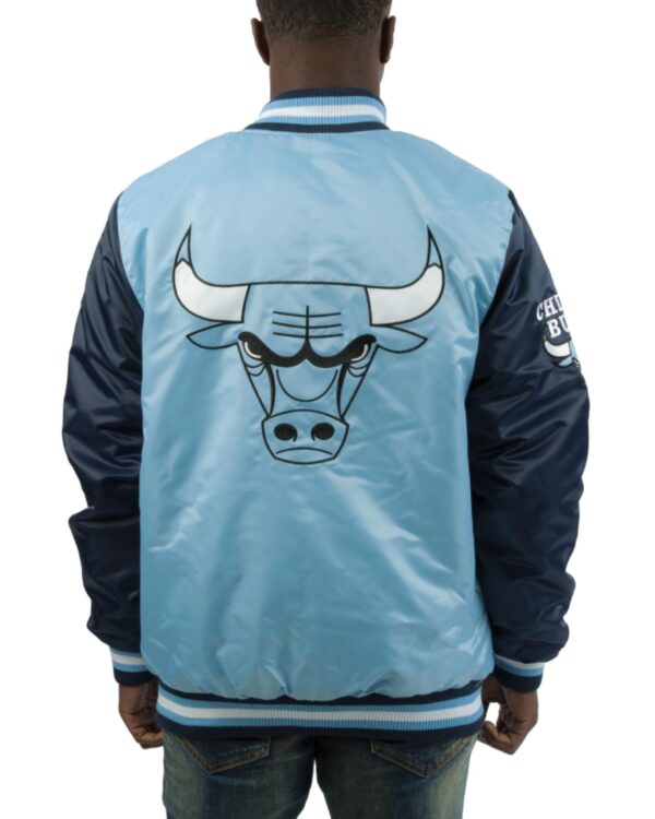 Starter Chicago Bulls Carolina Blue Jacket