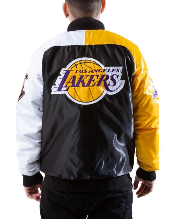 Starter Los Angeles Lakers Tri-Color Jacket