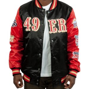 Starter San Francisco 49ers Champs Patches Jacket