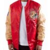 Starter San Francisco 49ers NFL Red & Gold Polyester Jacket