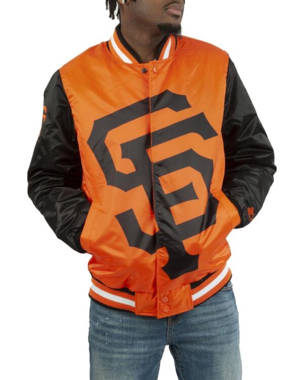 Starter San Francisco Giants Blown Up Logo Jacket
