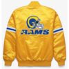 Los Angeles Rams Super Bowl XXXIV Satin Yellow Jacket