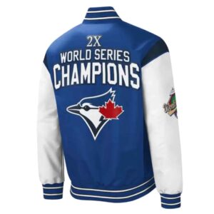 Toronto Blue Jays 2x World Series Champions Jacket