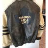 Toronto Maple Leafs Distressed Brown Leather Jacket