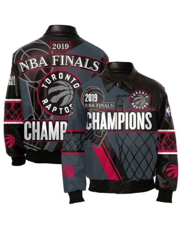 Toronto Raptors NBA Finals Champions Leather Jacket