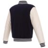 Varsity Chicago Cubs Navy and White Jacket