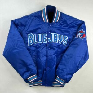 Vintage 90s Toronto Blue Jays Satin Jacket