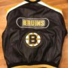 Vintage Boston Bruins 2000 NHL Leather Jacket