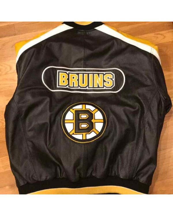 Vintage Boston Bruins 2000 NHL Leather Jacket