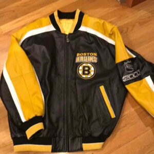 Vintage Boston Bruins 2000 NHL Leather Jacket